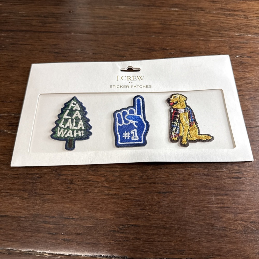New In Package J. Crew Sticker Packages Designed To‎ Stick On Your Pouch